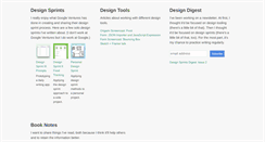 Desktop Screenshot of designsprints.com